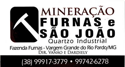 Mineração Furnas e São João São João do Paraíso MG