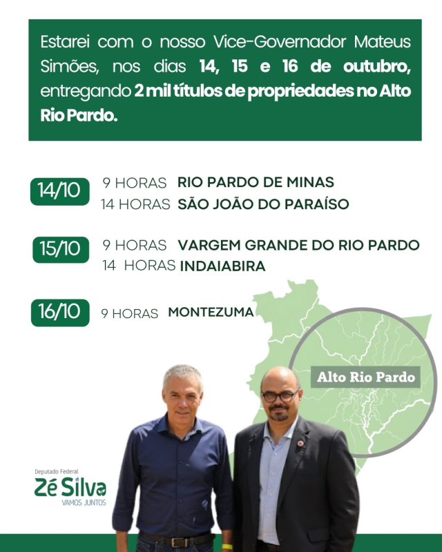 foto Notícia São João do Paraíso